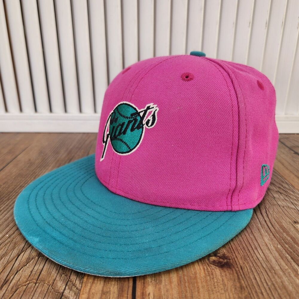 San Francisco Giants New Era 59fifty Baseball Cap 60th Year Passion Forest 7 1/8